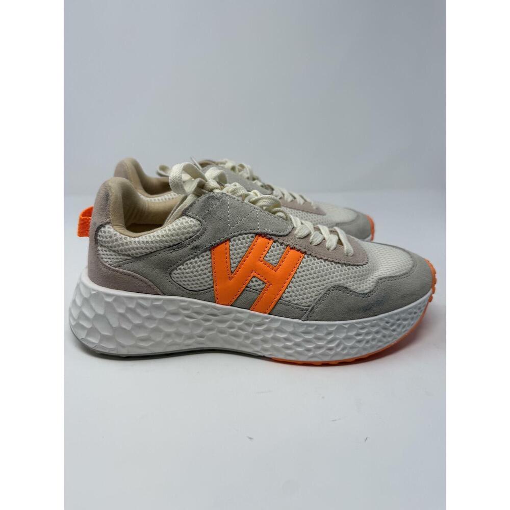 Vintage Havana Women's Starling Sneakers GREY/NUDE/ORANGE 7.5M - Picture 4 of 9